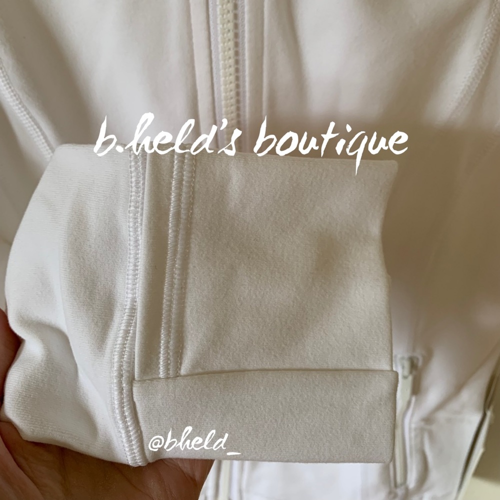 lululemon Define Jacket *Luon in White Size 4 Brand New NWT - Picture 7 of 16
